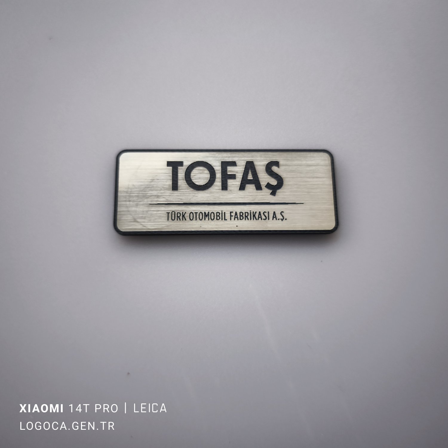 Tofaş Türk otomobil fabrikası AŞ etiketi - Resim 3