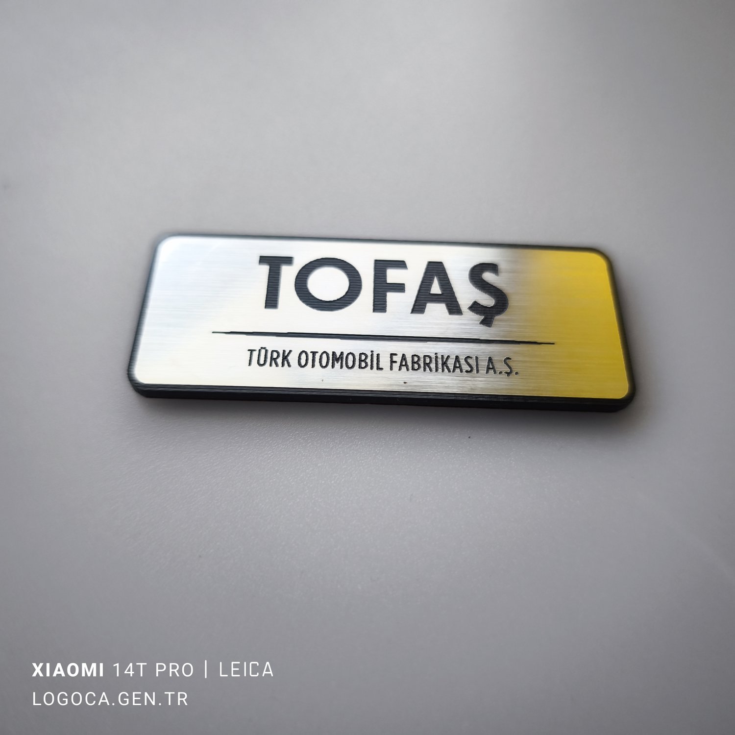 Tofaş Türk otomobil fabrikası AŞ etiketi - Resim 4