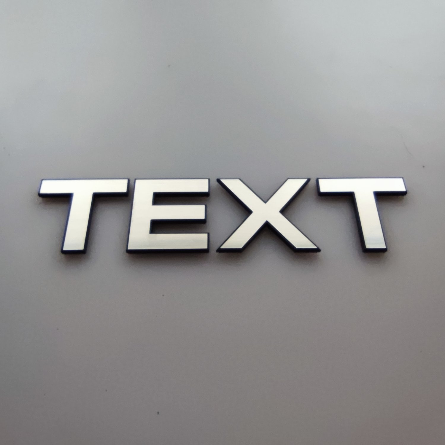 Kişiye Özel 3D Plastik Harf Dekorasyon - İsim, Yazı, Numara - Resim 4