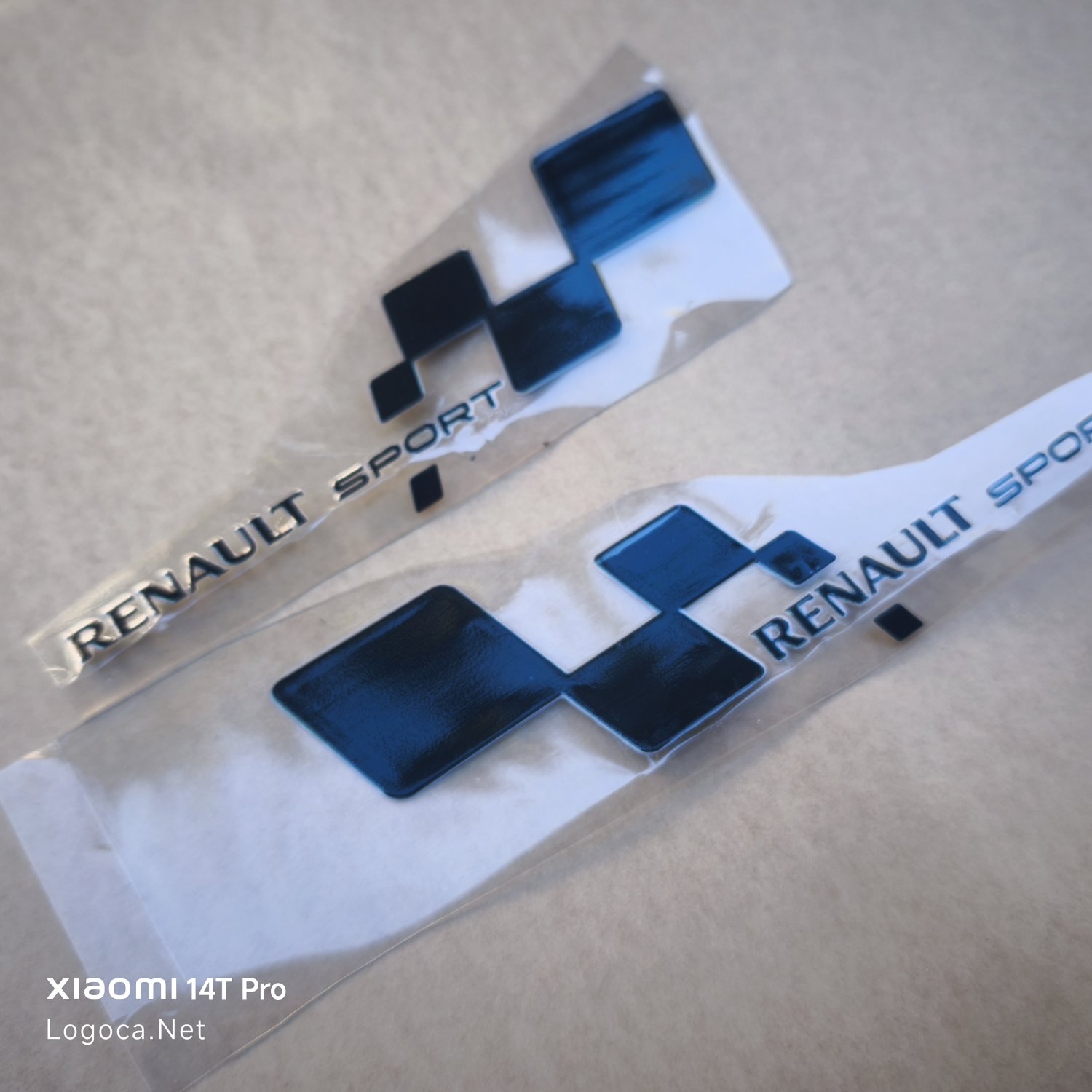 Renault Sport Sağ Sol Takım UV Dayanıklı Etiket - Resim 2
