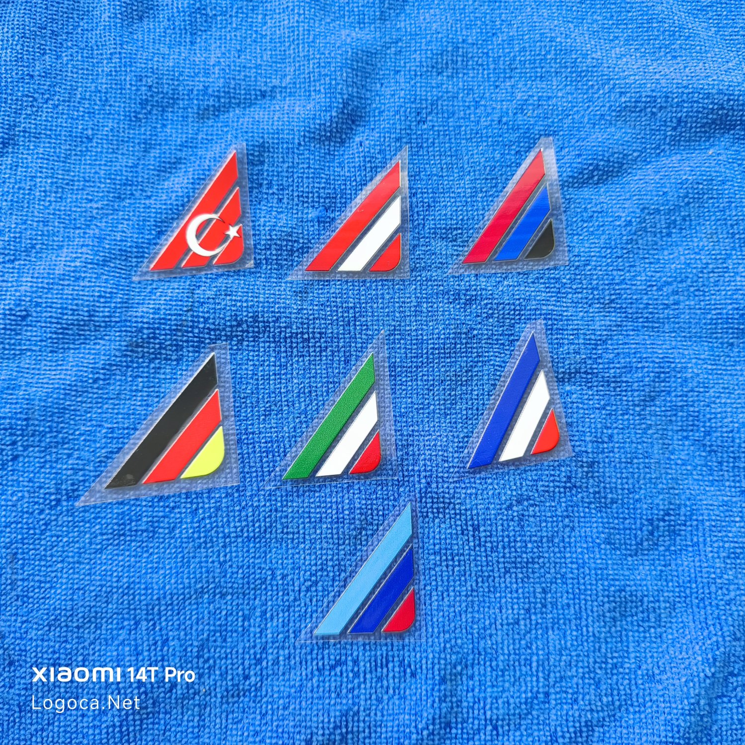 Araca özel  Kişiselleştirilebilir Renkli 100x35mm Etiket - Resim 2