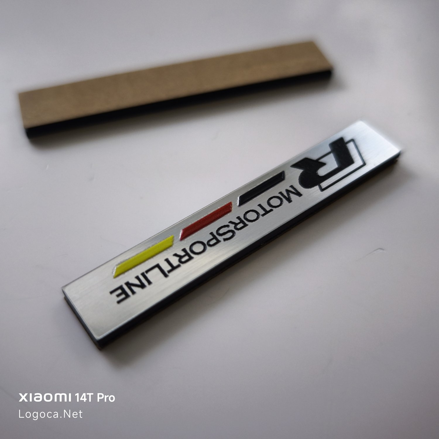 Volkswagen R Motorsport line renkli plastik etiket - Resim 3