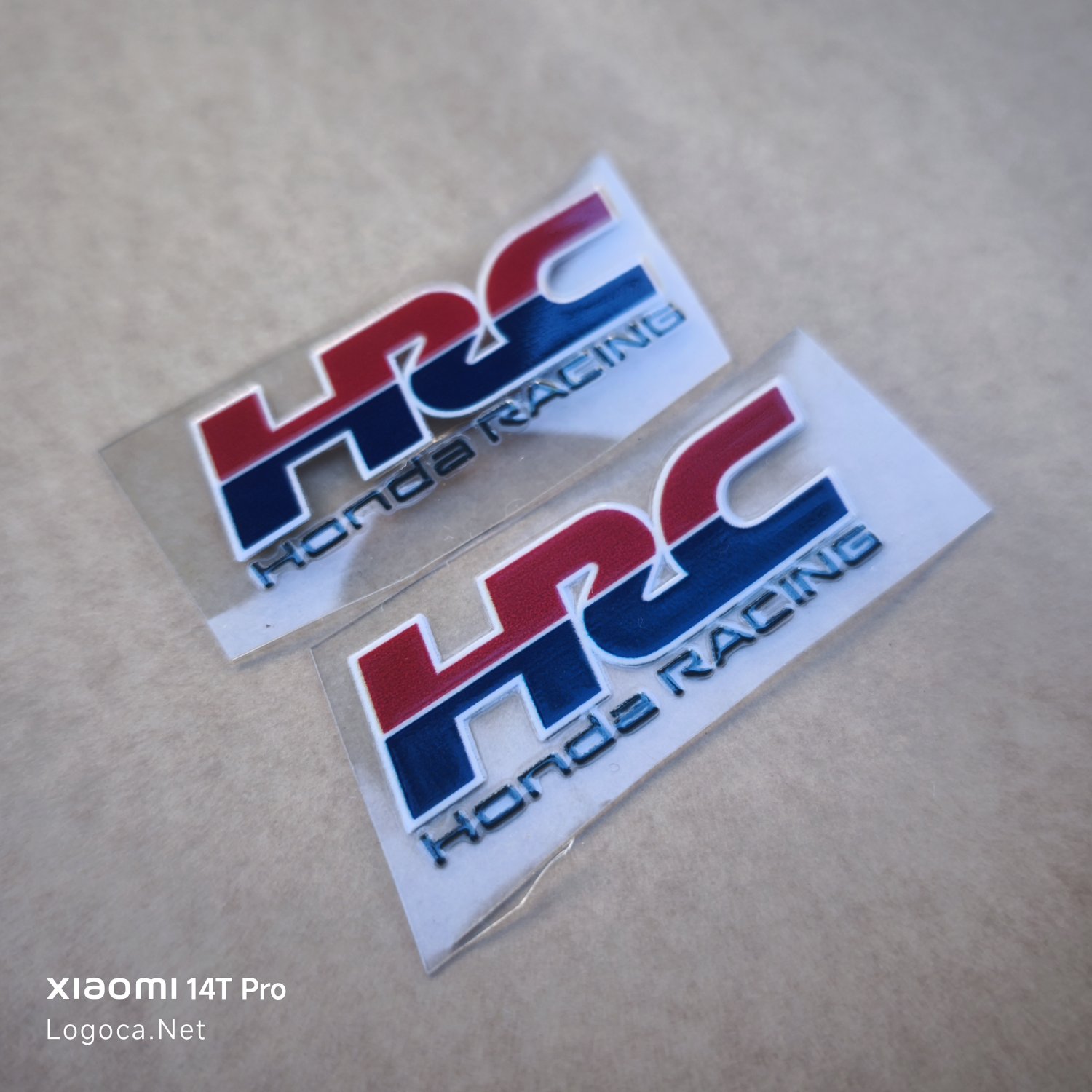 Honda Racing HRC UV Dayanıklı Motosiklet Etiketleri (2'li Set) - Resim 2