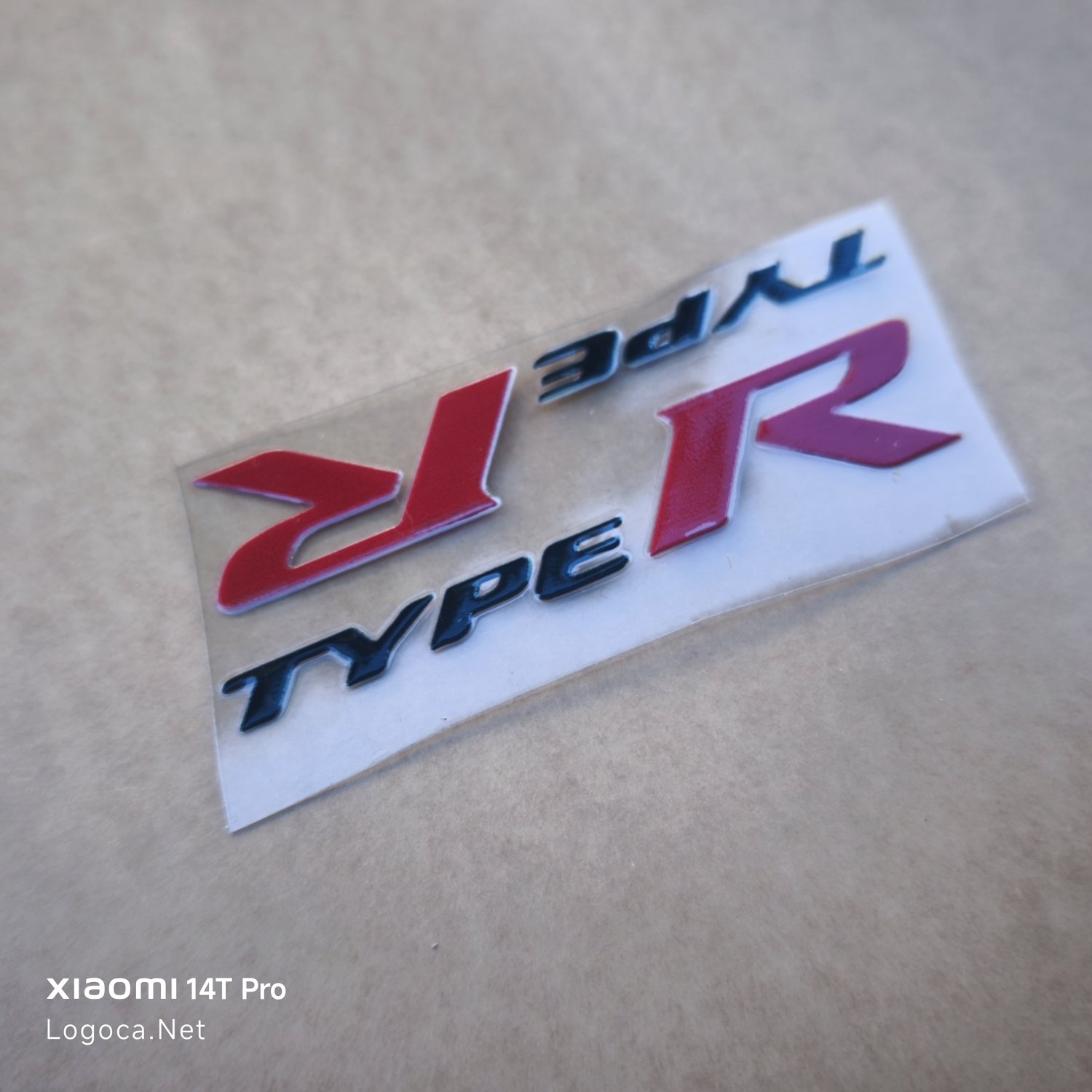 Honda Type R UV Dayanıklı Etiket (2'li Set) - Şık ve Kaliteli - Resim 2