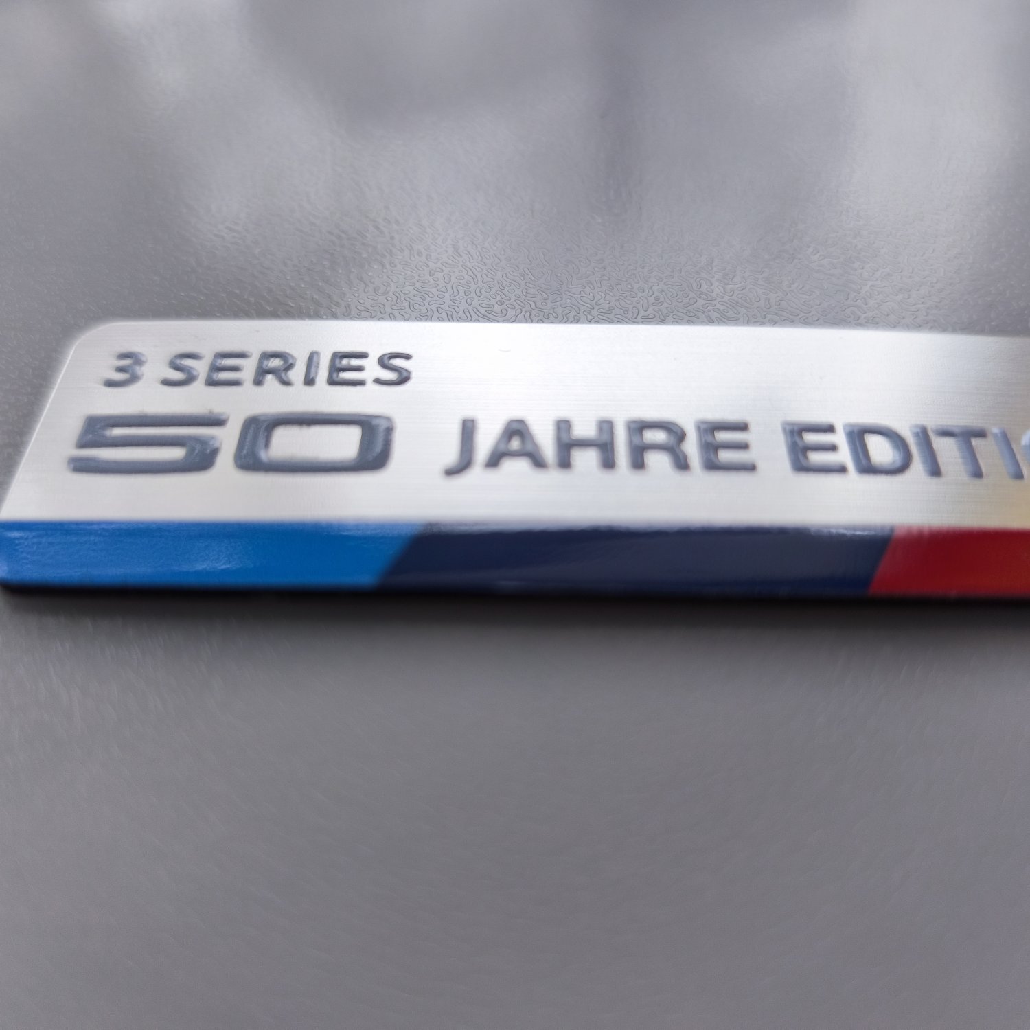 BMW 3, 4, 5 Series 50 Jahre Edition Renkli plastik Etiket - Resim 7