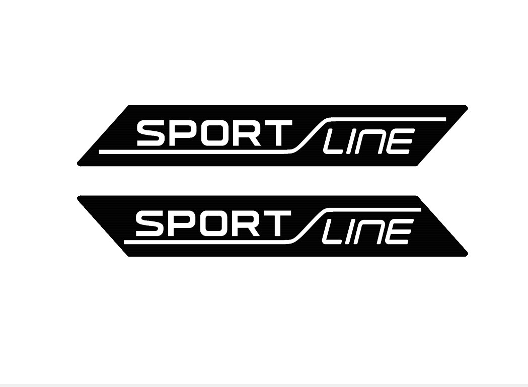 Skoda Kodiaq  Uyumlu Sportline Yan Çamurluk etiket Seti (Sağ-Sol Takım) - Resim 6