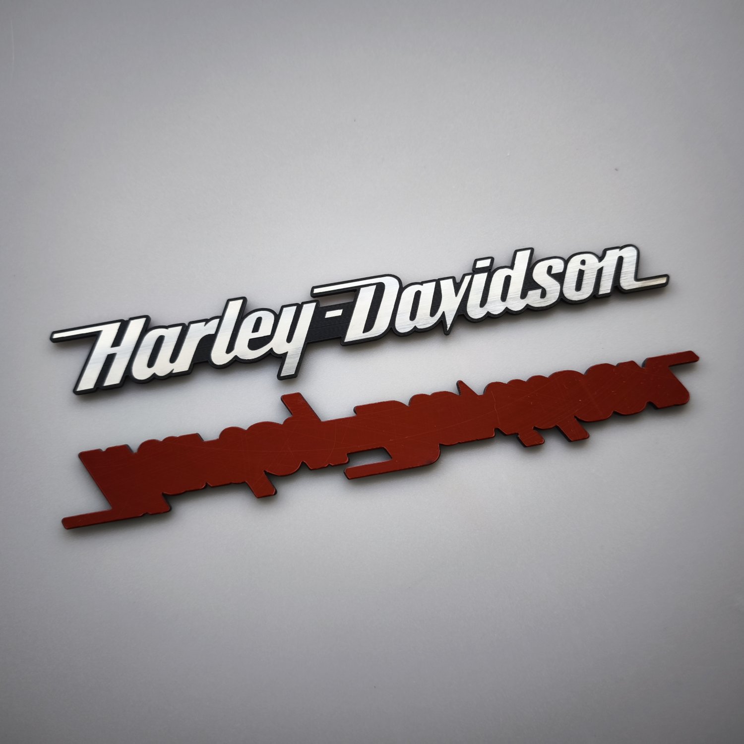 Harley Davidson Plastik Depo Yazısı 1 Adet 
