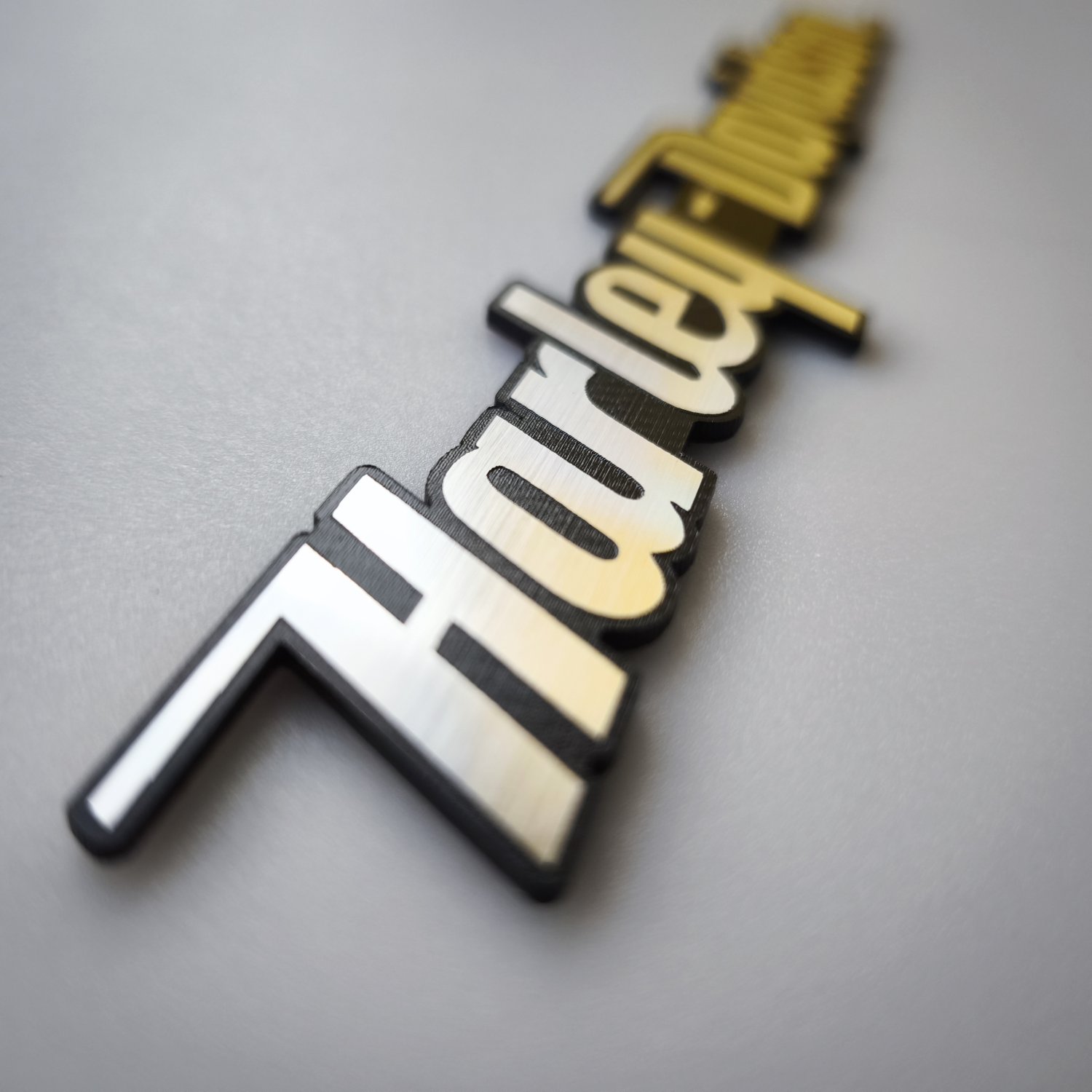 Harley Davidson Plastik Depo Yazısı 1 Adet  - Resim 5