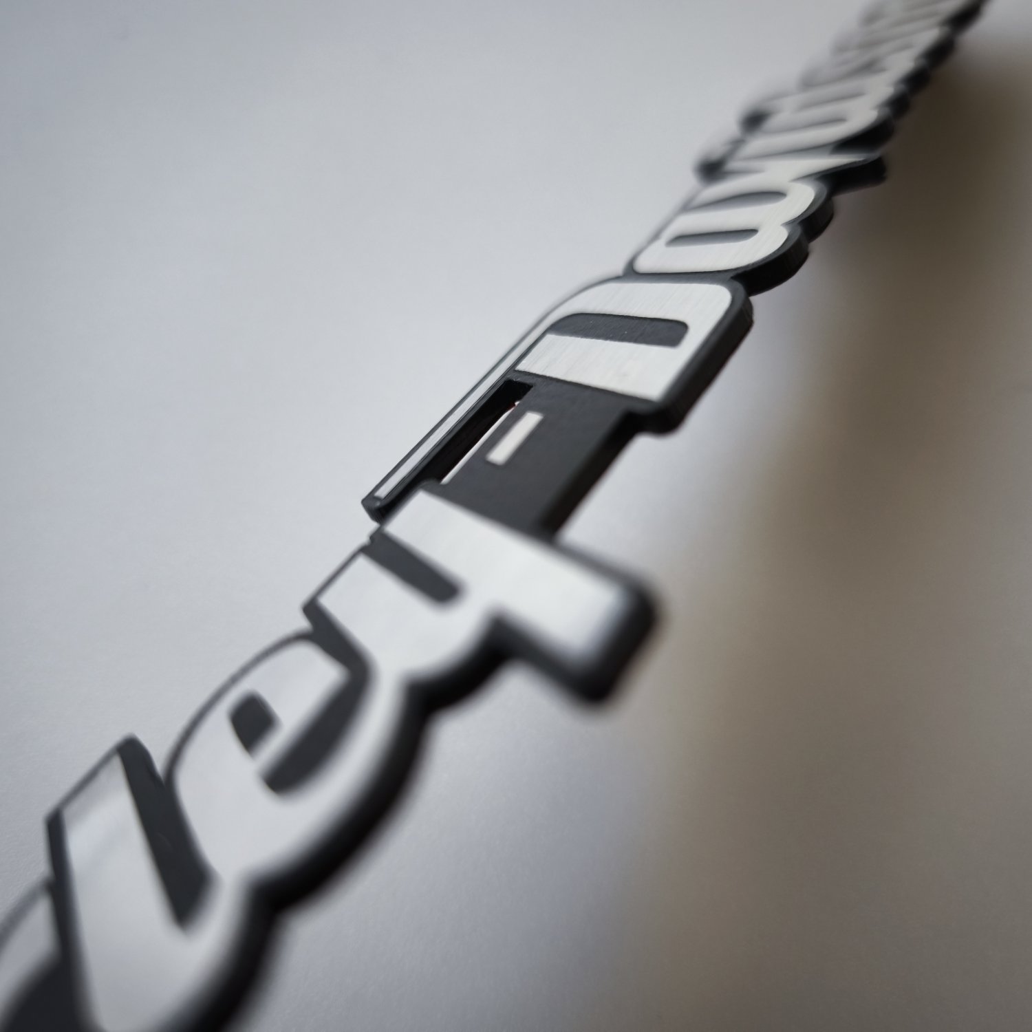 Harley Davidson Plastik Depo Yazısı 1 Adet  - Resim 6