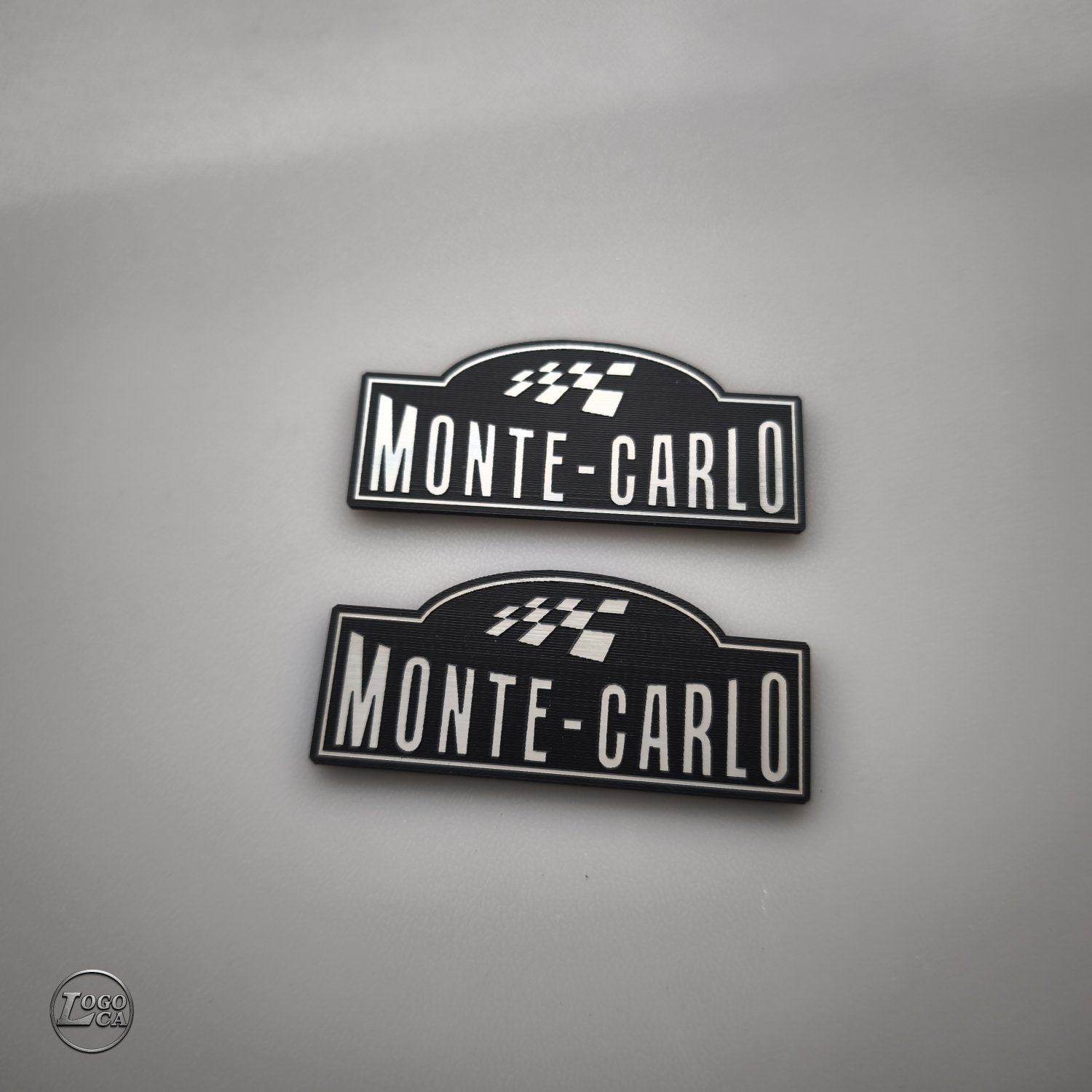 Skoda Monte Carlo Plastik Etiket 2'li Takım - Resim 5