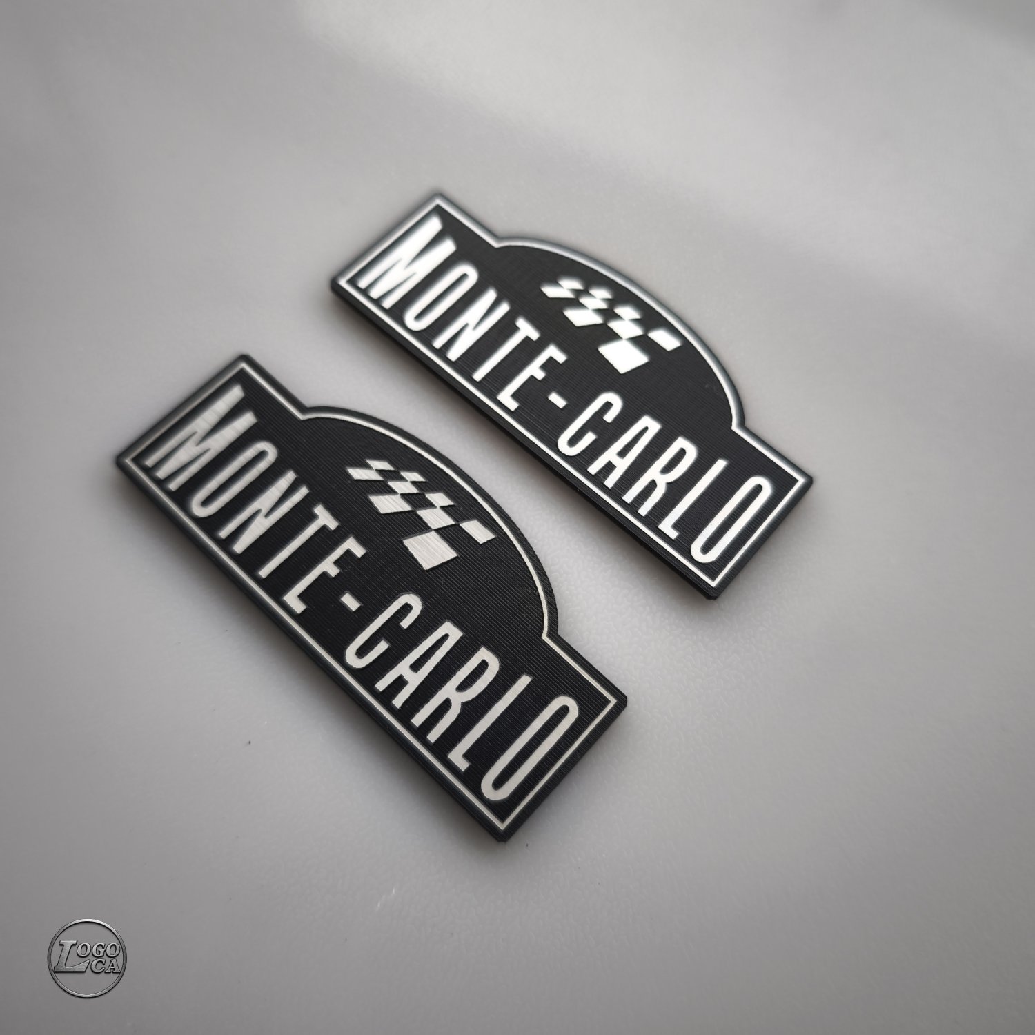 Skoda Monte Carlo Plastik Etiket 2'li Takım - Resim 4