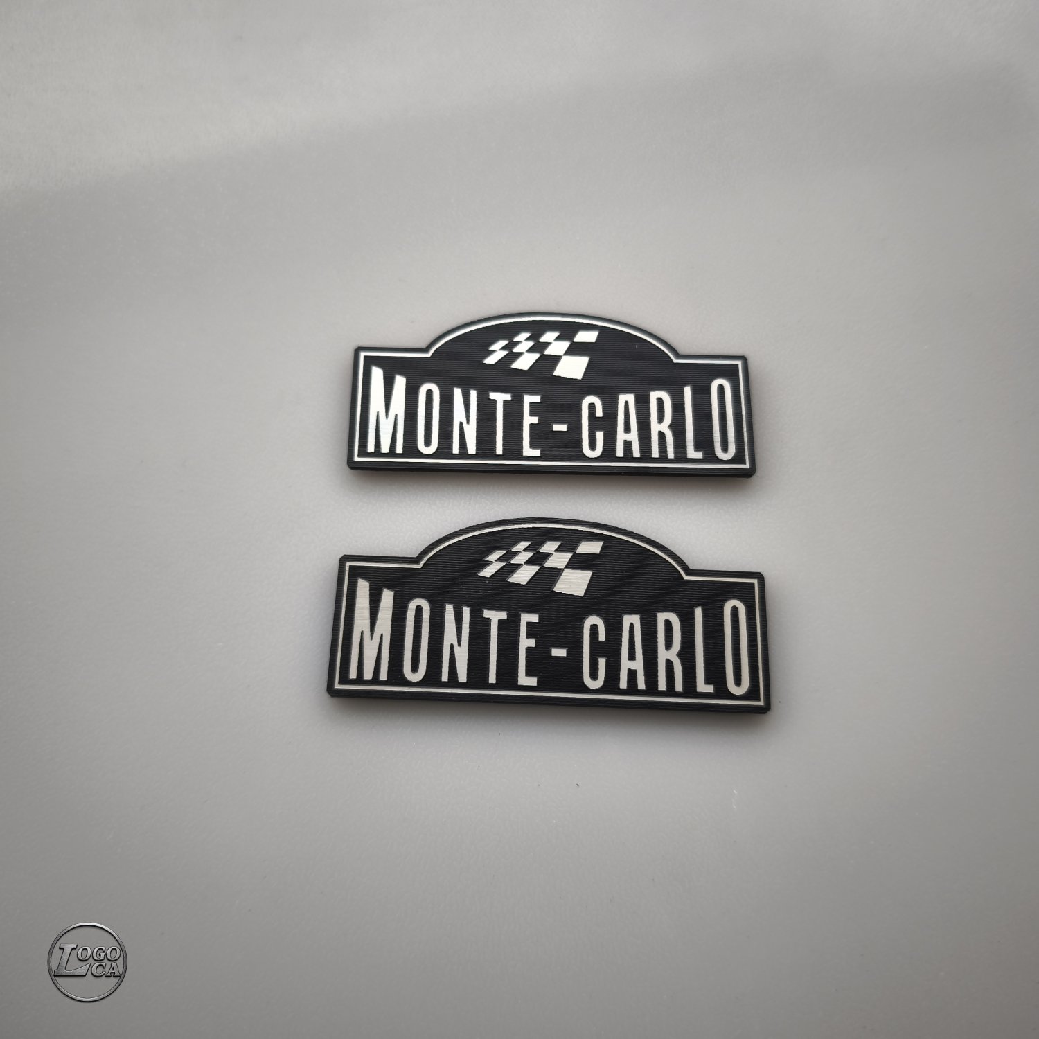 Skoda Monte Carlo Plastik Etiket 2'li Takım - Resim 6